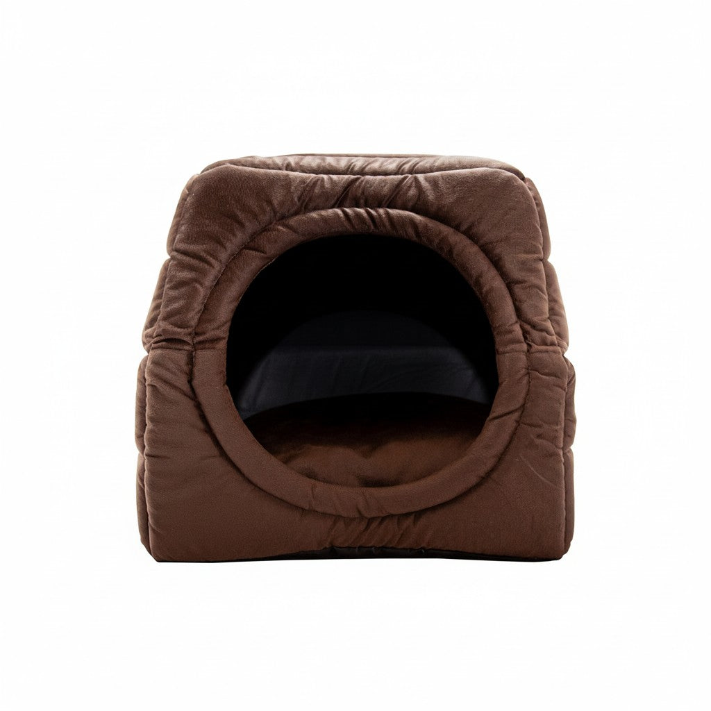 Toca Iglu Pet Confortável – Marrom