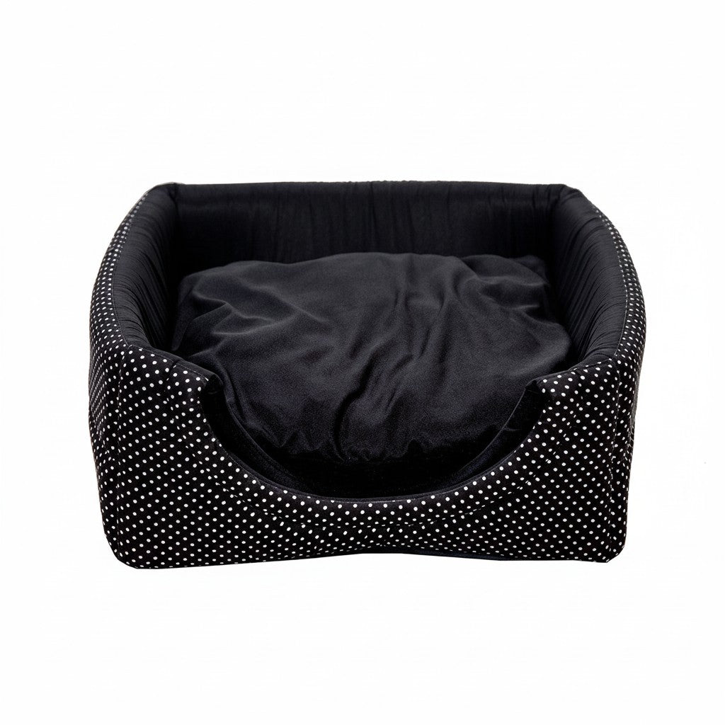 Toca Iglu Pet Confortável – Preto Poá