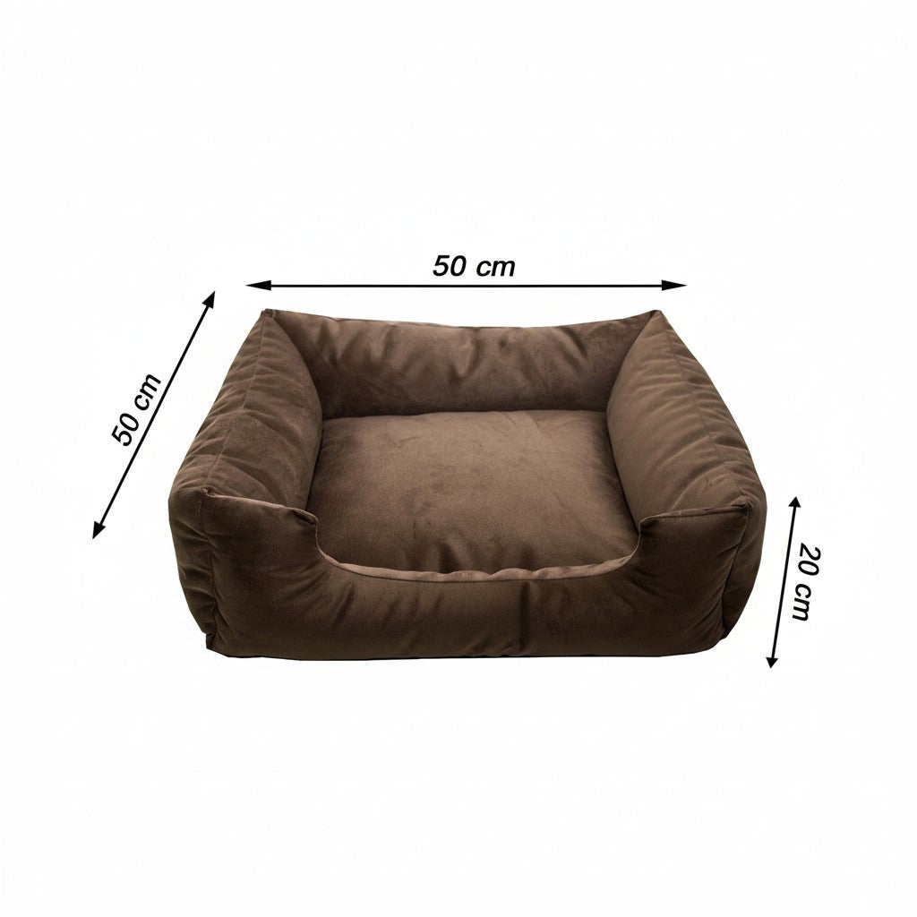 Cama Quadrada Conforto – Marrom