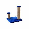 Arranhador para Gatos com 2 Postes de Sisal