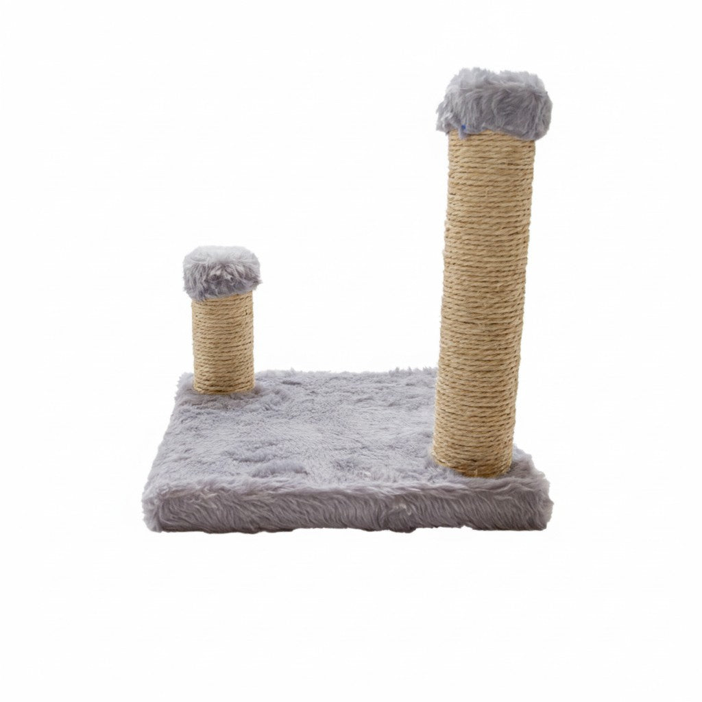 Arranhador para Gatos com 2 Postes de Sisal