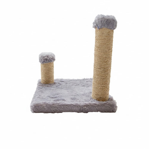 Arranhador para Gatos com 2 Postes de Sisal