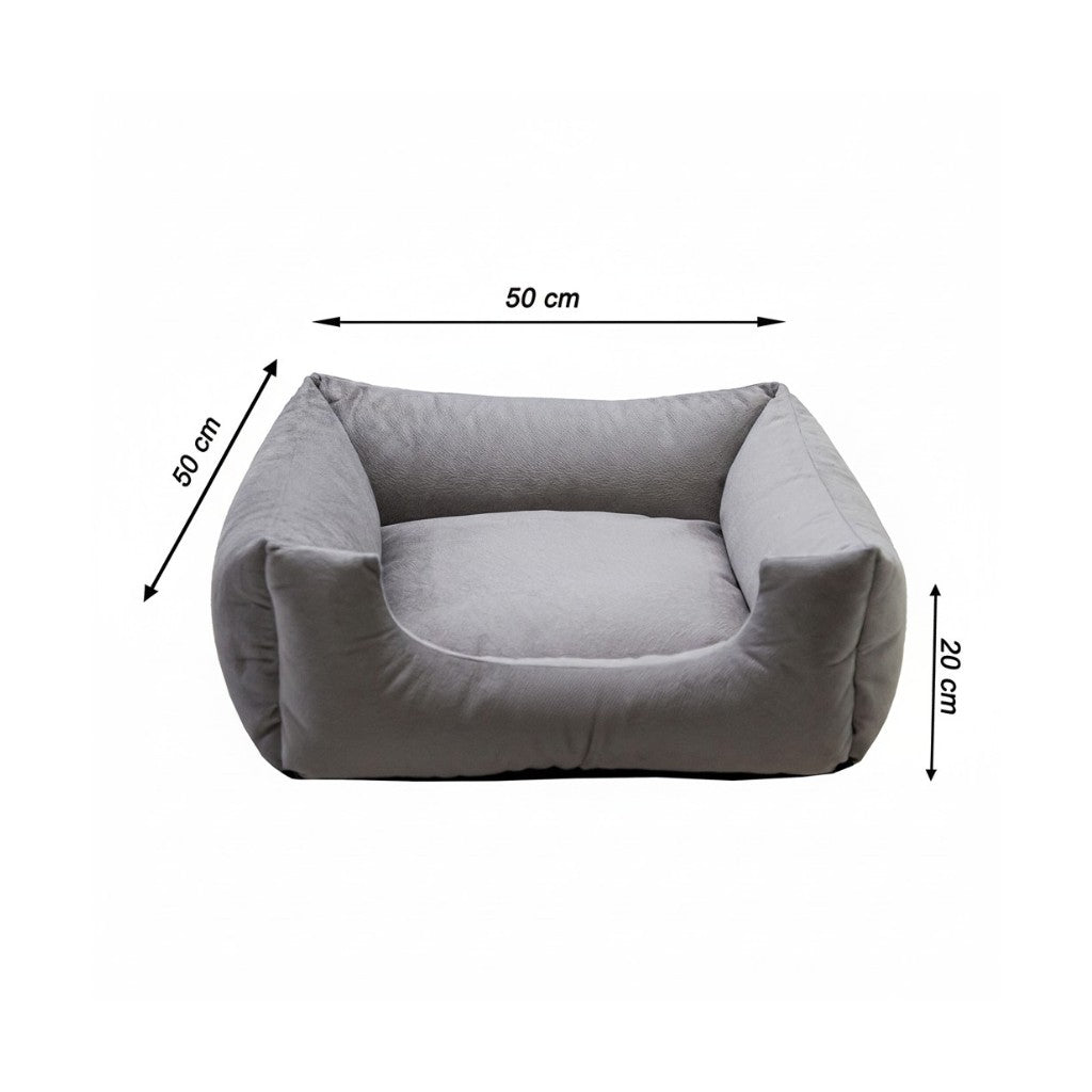 Cama Quadrada Conforto – Cinza