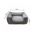 Cama Quadrada Conforto – Cinza