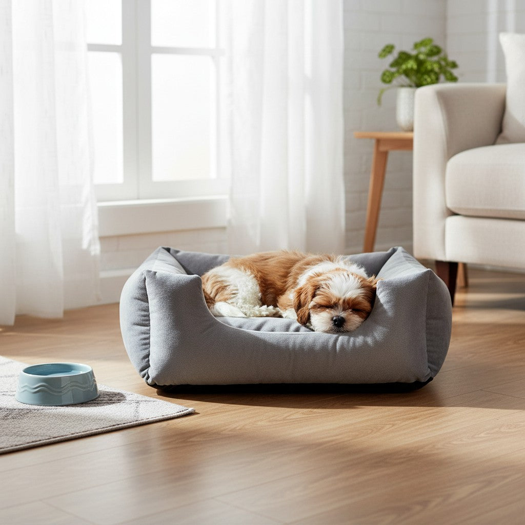 Cama Quadrada Conforto – Cinza