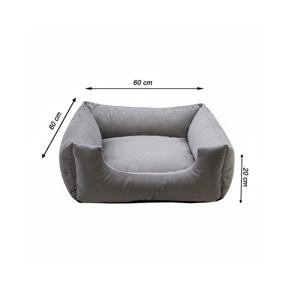Cama Quadrada Conforto – Cinza